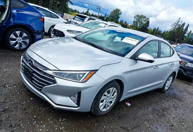 Hyundai Elantra cena 45000 przebieg: 55826, rok produkcji 2018 z Bobowa małe 154